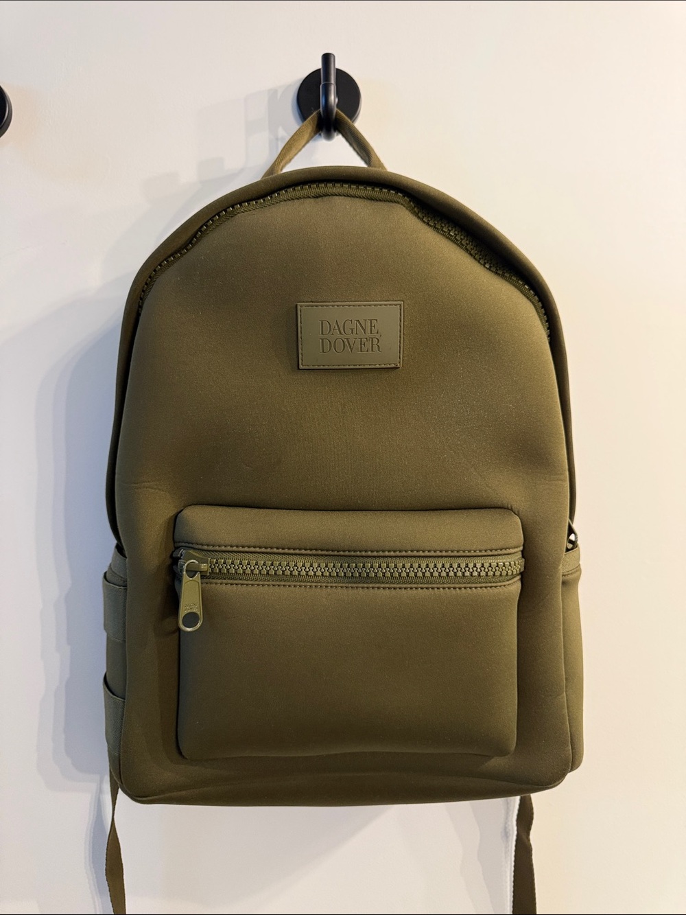 Dagne Dover deep Olive Green Dakota Neoprene Backpack size large